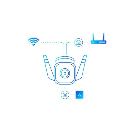 Caméra de surveillance TP-LINK Wifi Tapo C310 2K 3MP