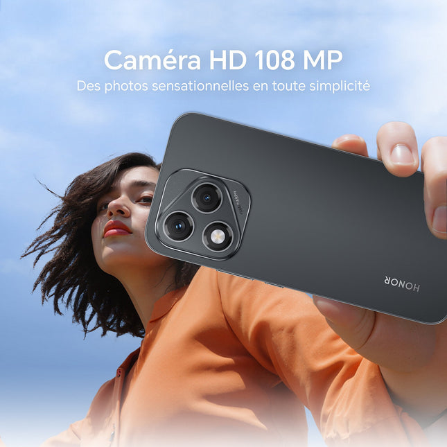 Smartphone HONOR 400 Lite 256Go Noir Velvet 5G