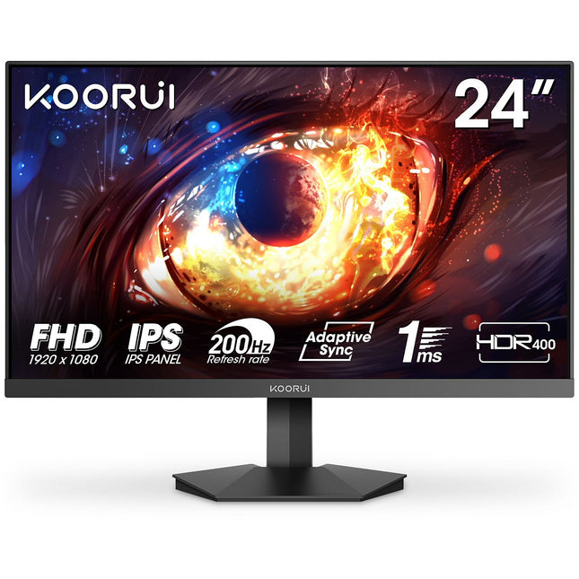 Ecran PC Gamer KOORUI G2411P 24" Full HD 200Hz IPS HDR 400