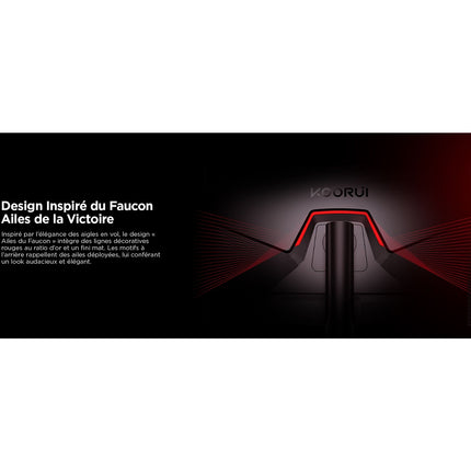 Ecran PC Gamer KOORUI G3441VC 34" Incurvé 1000R 2K 180Hz VA