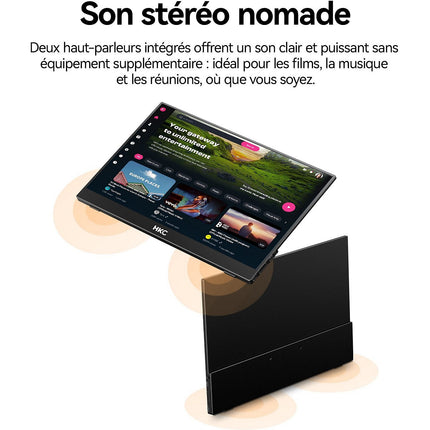 Ecran PC HKC 15.6" Full HD IPS USB-C - HKC V16 - Nomade & Dual Screen