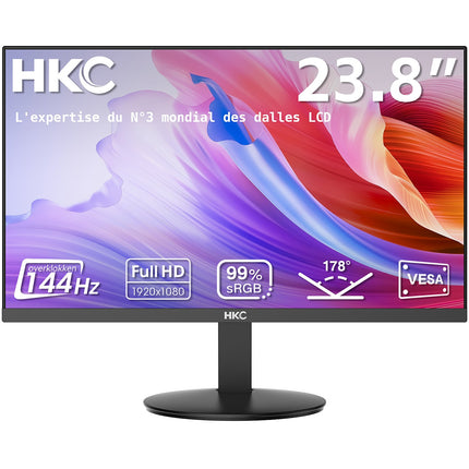 Ecran PC HKC 24" Full HD 144 Hz IPS 5 ms - HKC V2418S