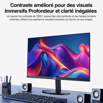 Ecran PC HKC 24" Full HD 144 Hz IPS 5 ms - HKC V2418S
