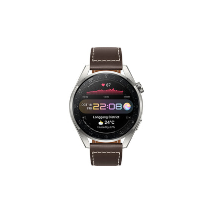 Montre connectée HUAWEI Watch 3 Pro Classic Marron