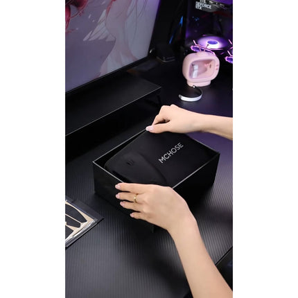 Souris Gamer Sans Fil MCHOSE K7 Ultra Lightweight White Gold
