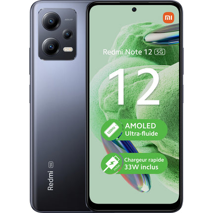 Smartphone XIAOMI Redmi Note 12 Gris 5G Reconditionné