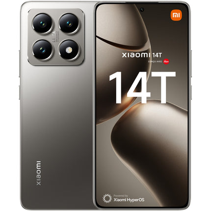 Smartphone XIAOMI 14T conçu avec Leica Gris 256Go Reconditionné
