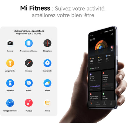 Montre connectée XIAOMI Redmi Watch 5