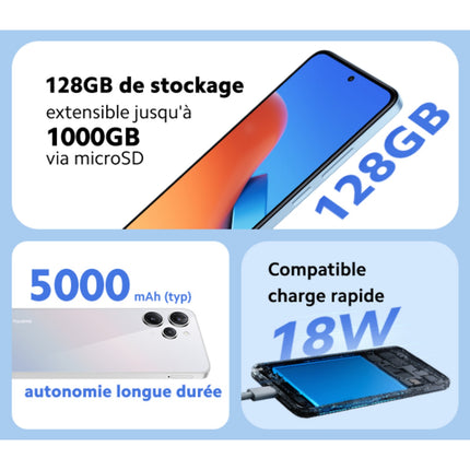 Smartphone XIAOMI Redmi 12 128Go Noir Reconditionné