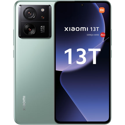Smartphone XIAOMI 13T conçu avec Leica Vert 256Go Reconditionné