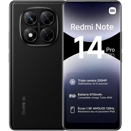 Smartphone XIAOMI Redmi Note 14 Pro 256Go 5G