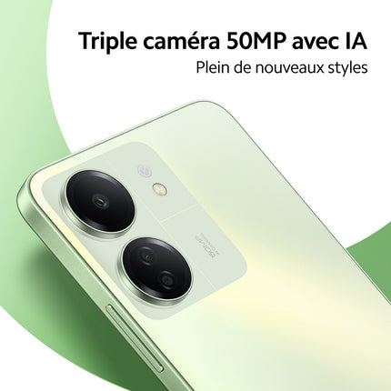 Smartphone XIAOMI Redmi 13C 128Go Vert Reconditionné