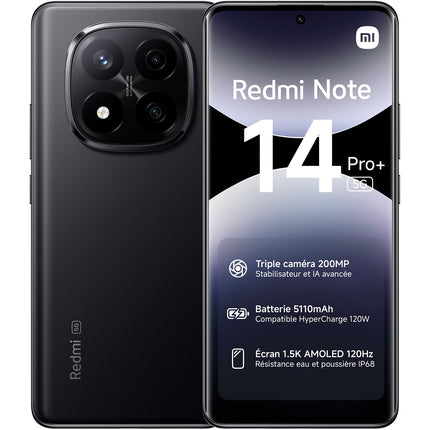 Smartphone XIAOMI Redmi Note 14 Pro+ 512Go 5G