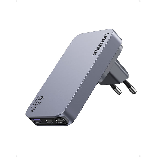 Adaptateur de voyage UGREEN Chargeur secteur mini 65W Gris clair