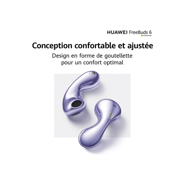 Ecouteurs HUAWEI Freebuds 6 Blanc