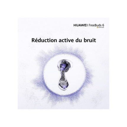 Ecouteurs HUAWEI Freebuds 6 Blanc