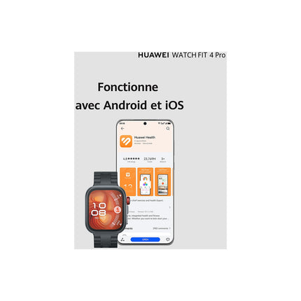 Montre connectée HUAWEI Watch Fit 4 Pro