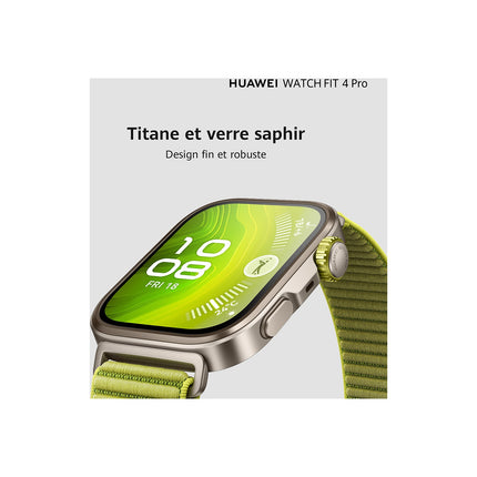 Montre connectée HUAWEI Watch Fit 4 Pro