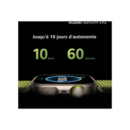 Montre connectée HUAWEI Watch Fit 4 Pro