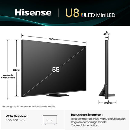 TV Mini LED HISENSE