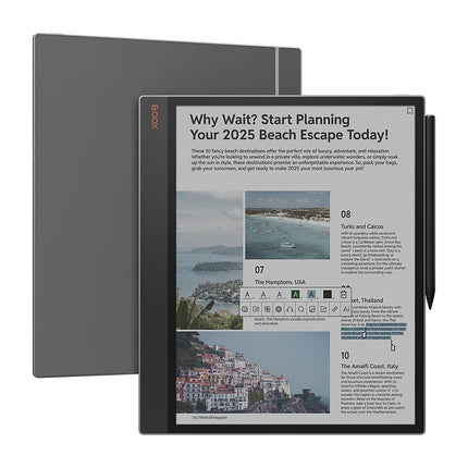 Bloc-notes numérique BOOX Tab X C 13.3''