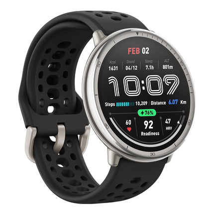 Montre sport AMAZFIT Active 2 Round Black Sport Silicone