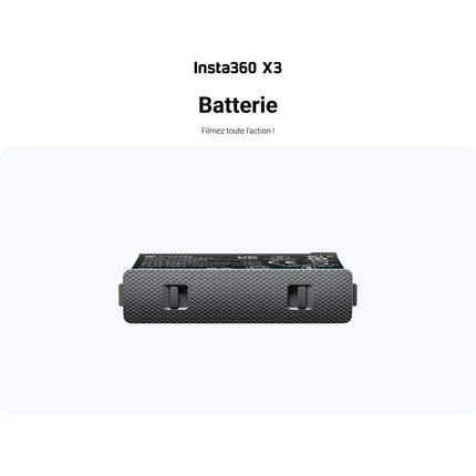 Batterie caméra INSTA360 ONE X3 Batterie
