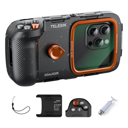 Coque intégrale TELESIN Coque étanche de plongée 20M