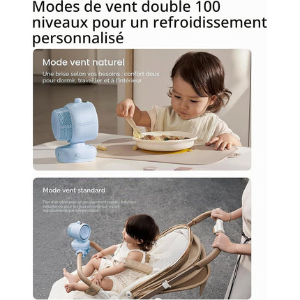 Ventilateur JISULIFE STROLLER FAN 3