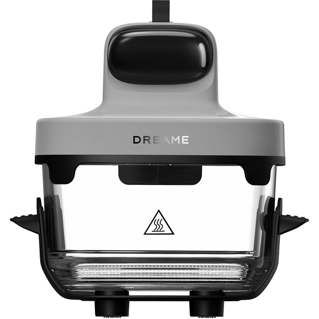 Friteuse sans huile DREAME Tasti™,Gris, 5 en 1, 2 récipients: 2,5L et 4,5L, 1500W