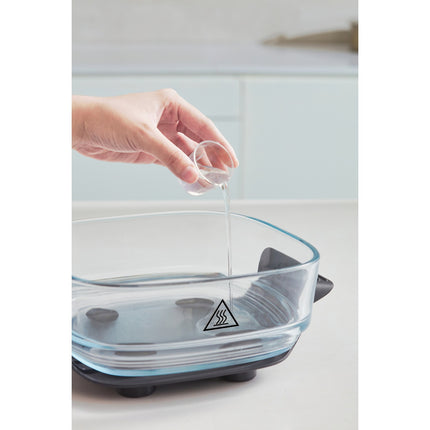 Friteuse sans huile DREAME Tasti™,Gris, 5 en 1, 2 récipients: 2,5L et 4,5L, 1500W