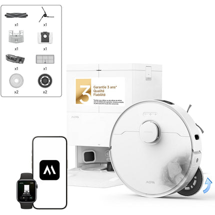 Robot Aspirateur Laveur MOVA E50 Ultra