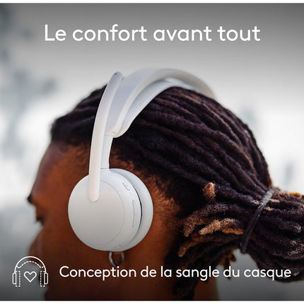Micro-casque LOGITECH Zone Wireless 2 OFF WHITE
