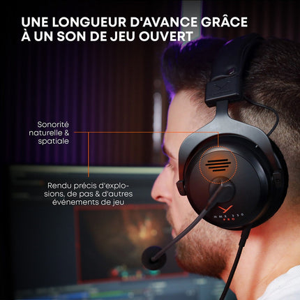 Casque gamer BEYERDYNAMIC MMX 330 Pro Noir