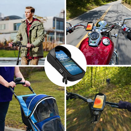 Support smartphone PHONILLICO Support téléphone vélo moto étanche 360