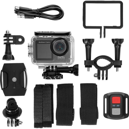 Appareil photo Hybride AVIZAR Ultra HD 5K GoPro 24MP Étanche 30m