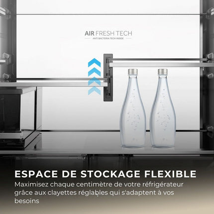 Réfrigérateur multi portes HAIER HCR79F18CHMB