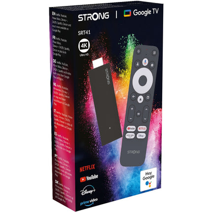Passerelle multimédia STRONG SRT41 Stick Google TV 4K Chromecast