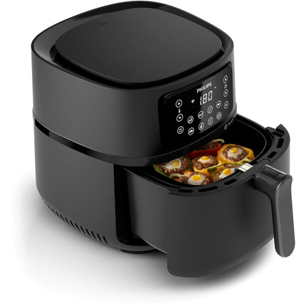 Airfryer PHILIPS HD9280/70 Friteuse sans huile connectée Noir, Série 5000 XL 6.2L