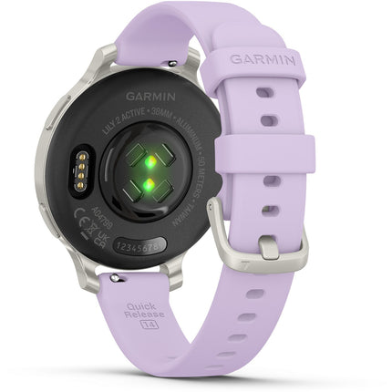 Montre sport GARMIN Lily 2 Active connectée et élégante GPS BT 38 mm lilas