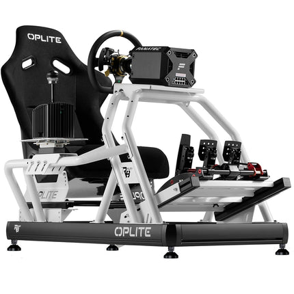 Support OPLITE R8 GEAR SHIFT HANDBRAKE HOLDER Blanc