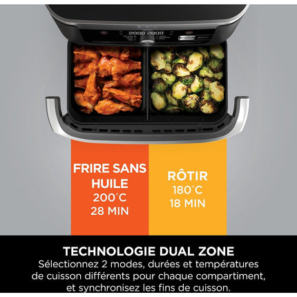 Friteuse sans huile NINJA Foodi Flex 10,4L AF500EU Reconditionné