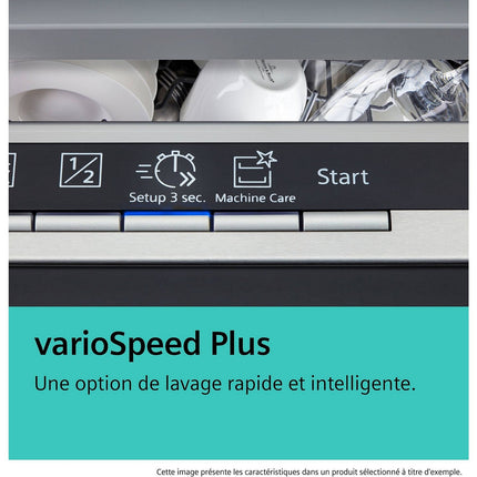 Lave vaisselle encastrable SIEMENS SN63EX22CE, iQ300, Silence Plus