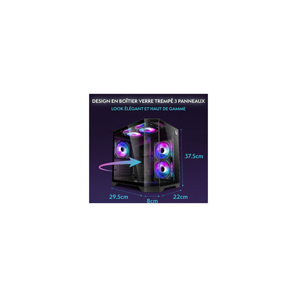 PC Gamer VIBOX 5700X • RTX 5060 • 16 Go RAM • 1 To NVMe