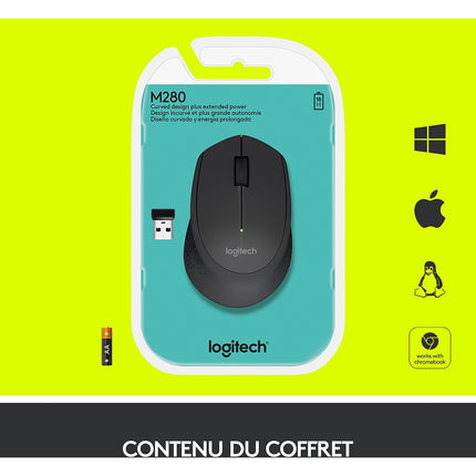 Souris sans fil LOGITECH M280 Noire