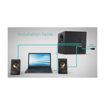 Enceinte PC LOGITECH Z533 2.1 Dark