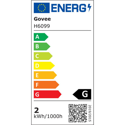 Bandeau LED GOVEE Retroéclairage LED TV avec camera 55 65