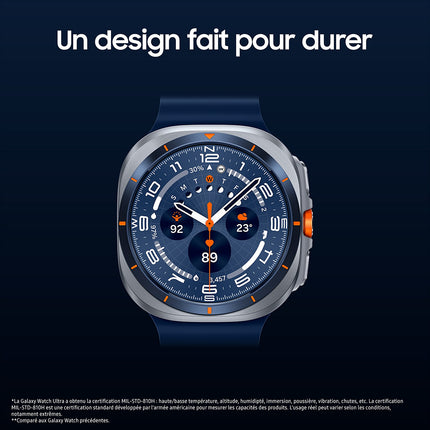 Montre connectée SAMSUNG Galaxy Watch Ultra 2025 Titane