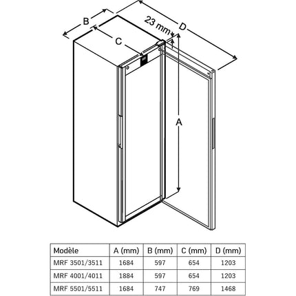 Armoire réfrigérée LIEBHERR MRFVC5511