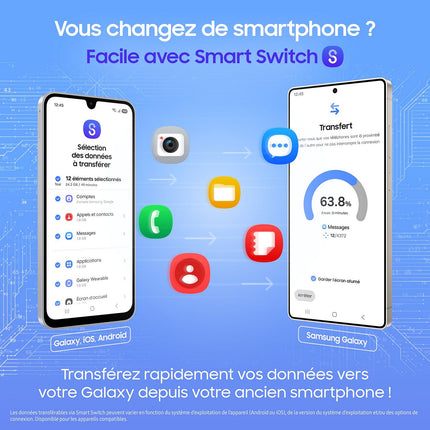 Smartphone SAMSUNG Galaxy Z Flip7 FE 128Go